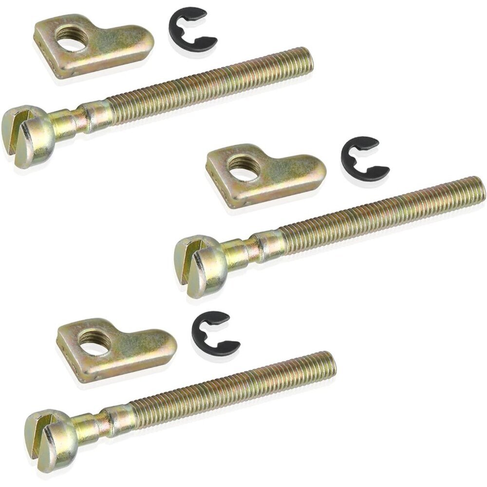 3 Set Chain Tensioner Adjuster Screw Kit, Craftsman Chainsaw Parts for Husqvarna